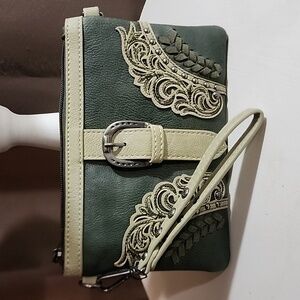 Montana West Crossbody Western Green New